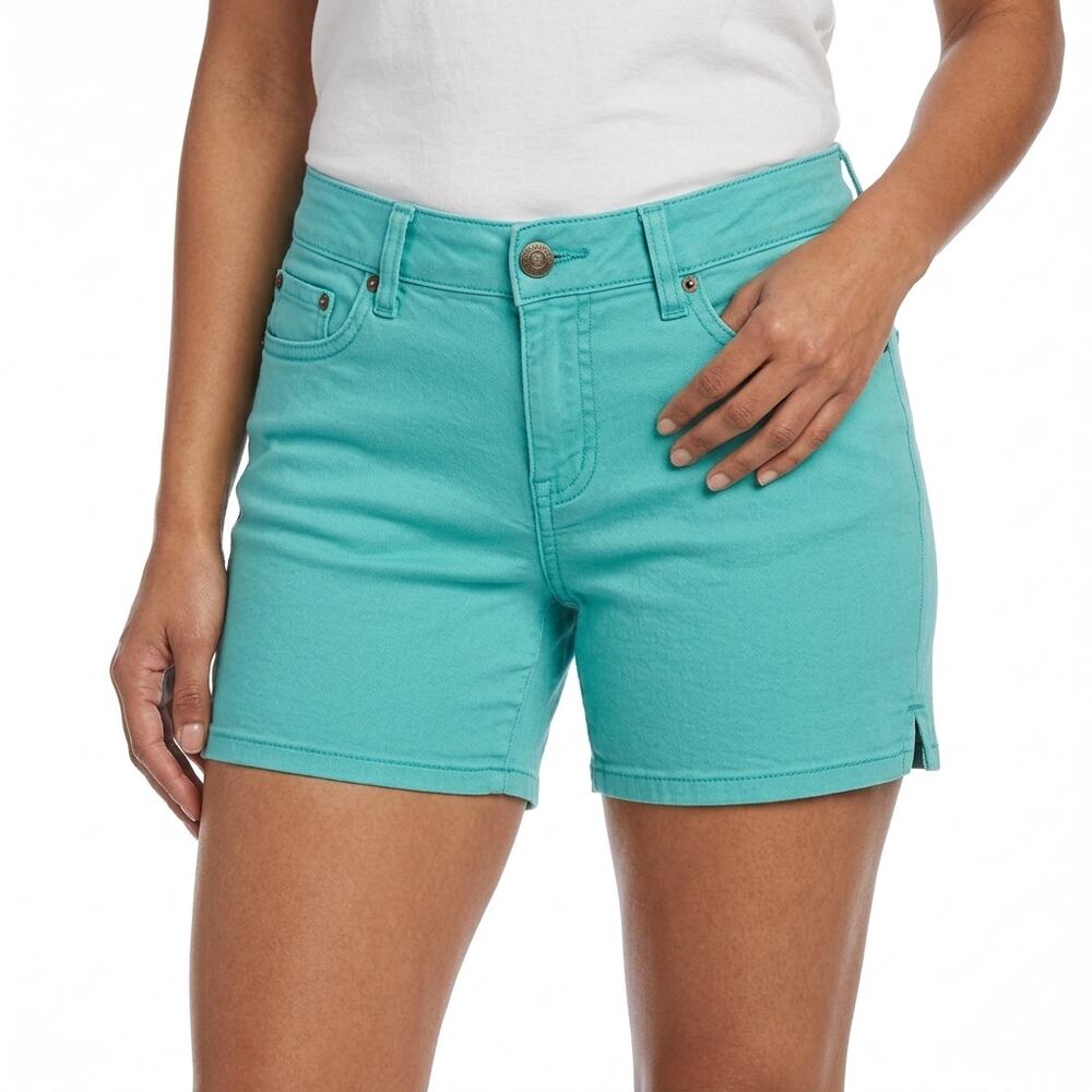 Seven7 Aqua Teal Women’s Denim Shorts